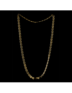 Złoty naszyjnik wykonany z 14 karatowego złota próby 585